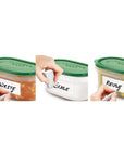 Jokari Erasable Food Labels 70 Pack - KITCHEN - Pantry Labels - Soko and Co