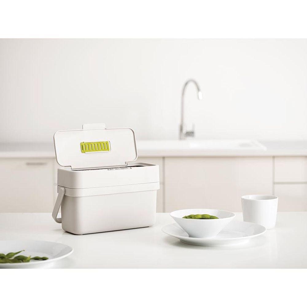 Joseph Joseph Compo Kitchen Compost Bin White - KITCHEN - Bench - Soko and Co