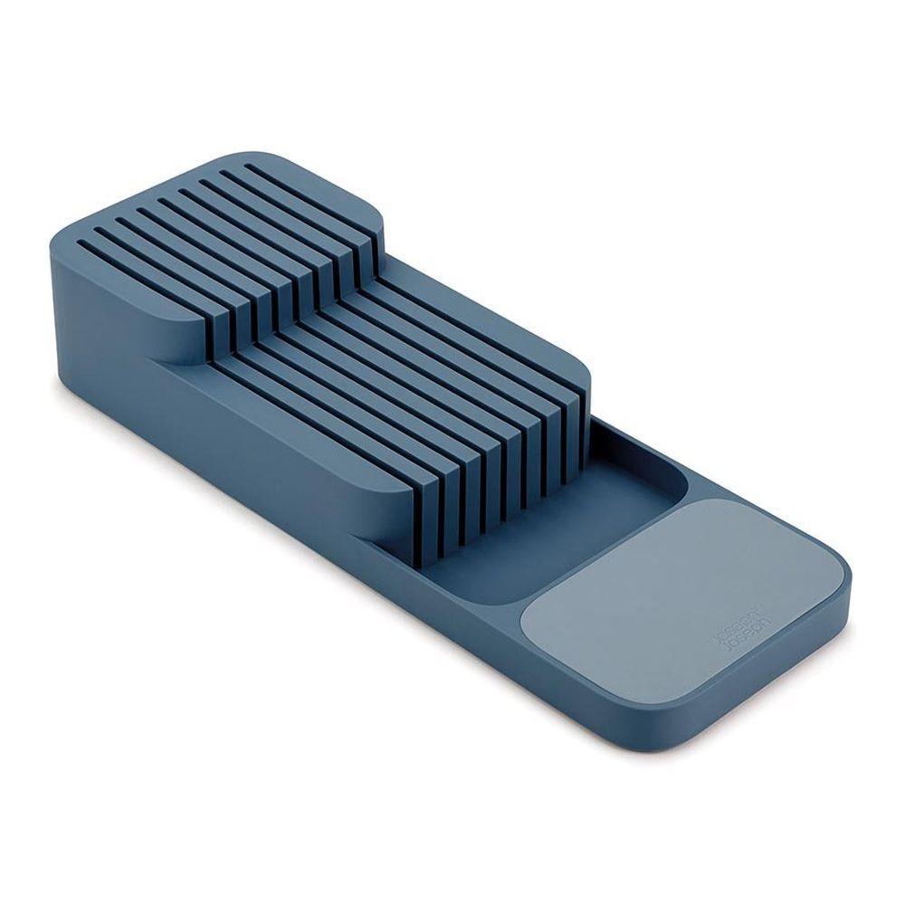 Joseph Joseph DrawerStore Compact In Drawer Knife Rack Sky Blue - KITCHEN - Cutlery Trays - Soko and Co