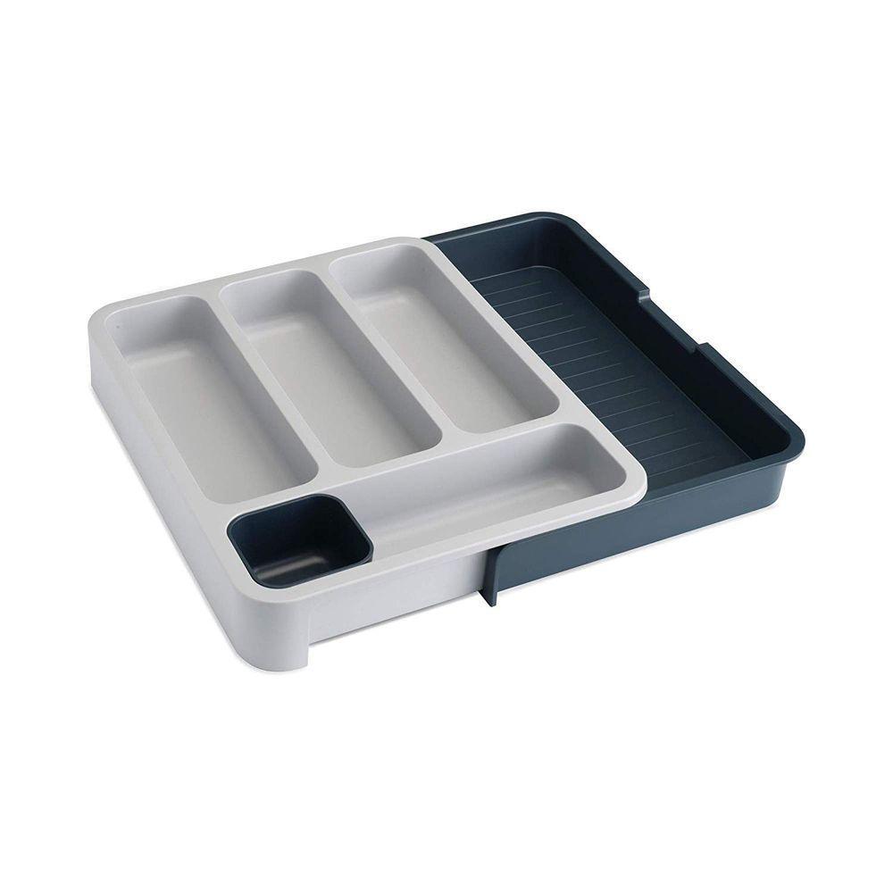 Joseph Joseph DrawerStore Expandable Cutlery Tray Grey - KITCHEN - Cutlery Trays - Soko and Co