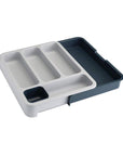 Joseph Joseph DrawerStore Expandable Cutlery Tray Grey - KITCHEN - Cutlery Trays - Soko and Co