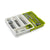 Joseph Joseph DrawerStore Expandable Cutlery Tray White & Green - KITCHEN - Cutlery Trays - Soko and Co