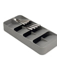 Joseph Joseph DrawerStore Wide Compact Cutlery Tray Grey - KITCHEN - Cutlery Trays - Soko and Co