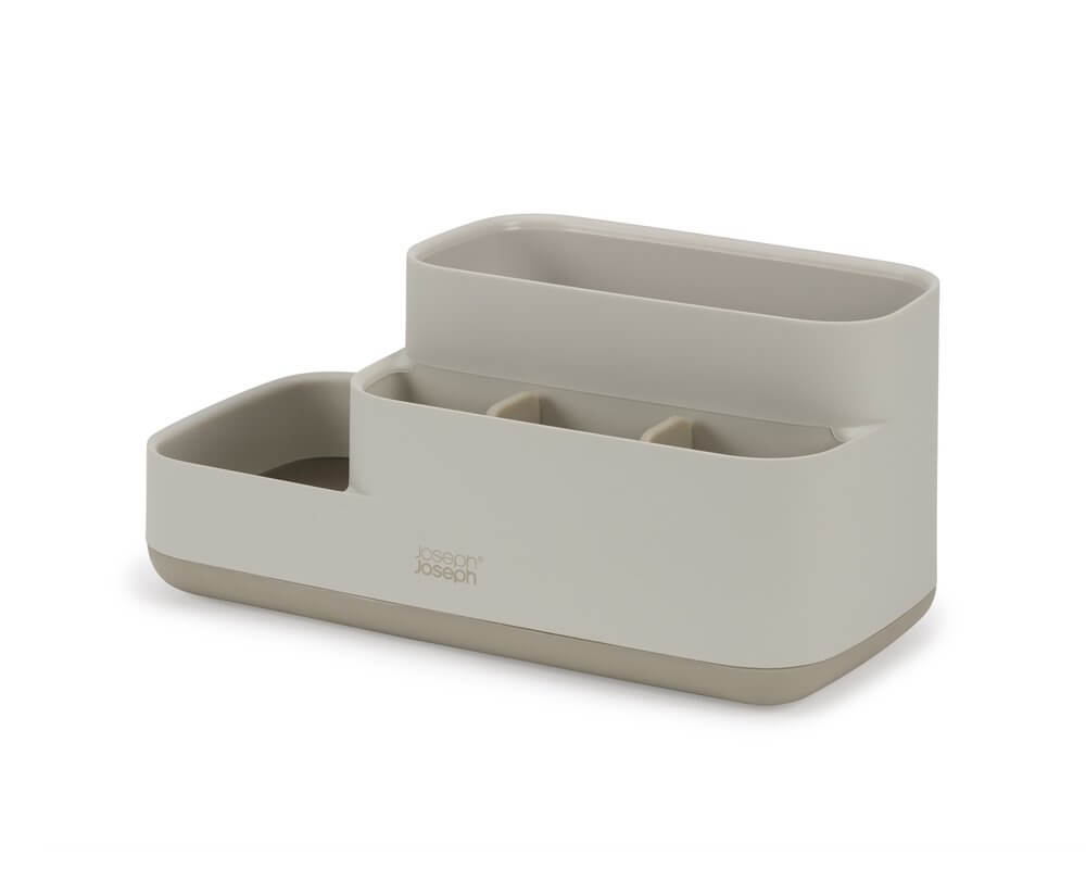 Joseph Joseph EasyStore Bathroom Storage Caddy Ecru - BATHROOM - Toothbrush Holders - Soko and Co