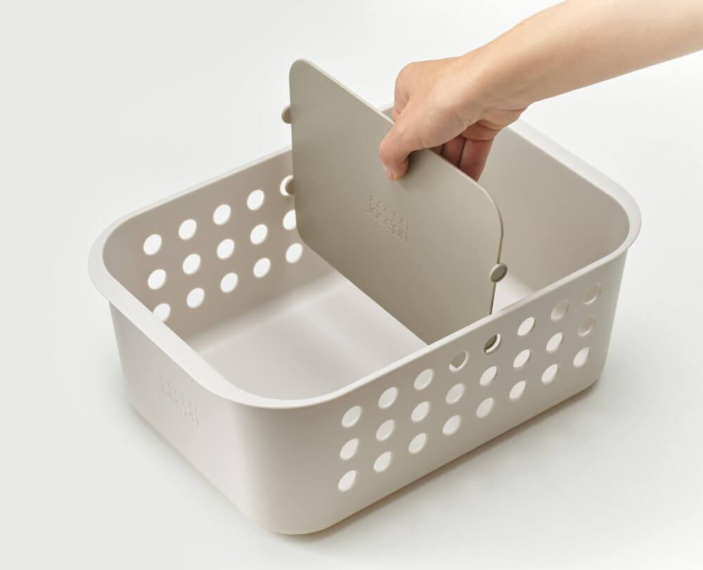 Joseph Joseph EasyStore Large Bathroom Storage Basket Ecru - BATHROOM - Squeegees and Cleaning - Soko and Co