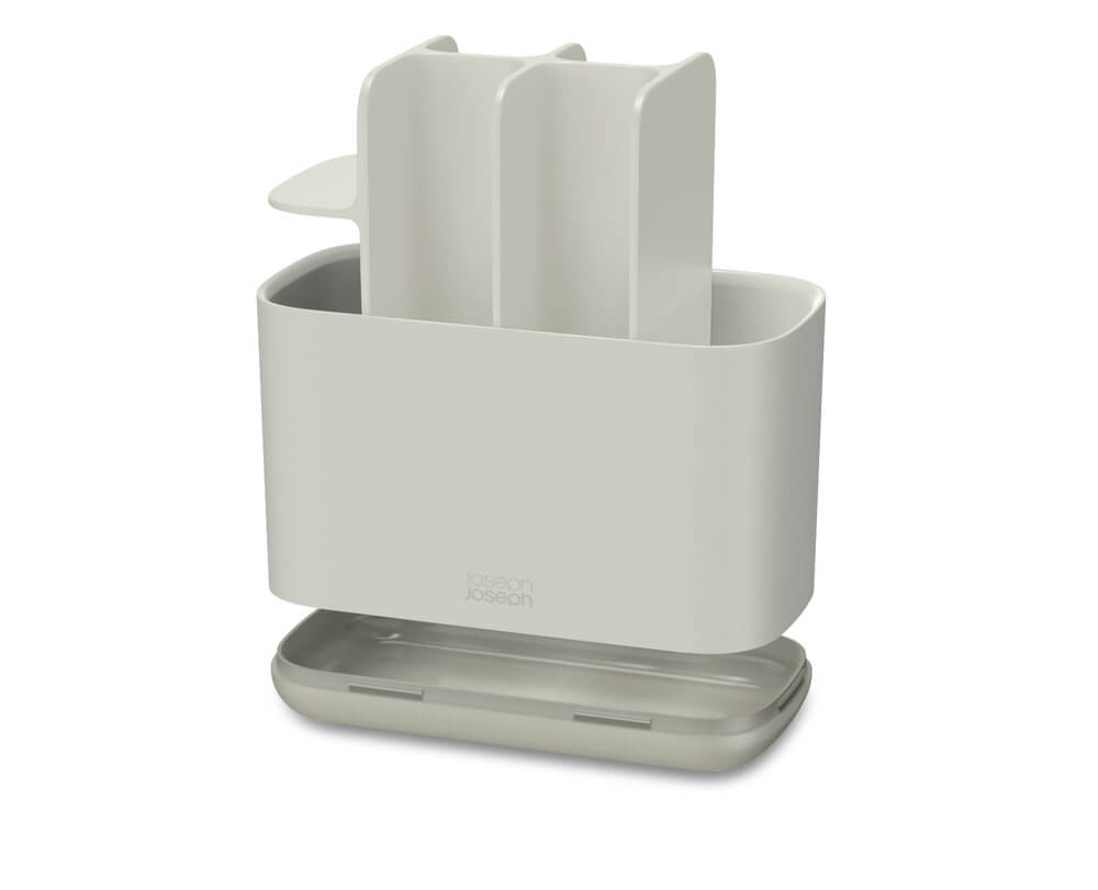 Joseph Joseph EasyStore Large Toothbrush Caddy Ecru - BATHROOM - Toothbrush Holders - Soko and Co