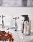 Joseph Joseph EasyStore Luxe Stainless Steel Soap Dispenser - BATHROOM - Soap Dispensers and Trays - Soko and Co