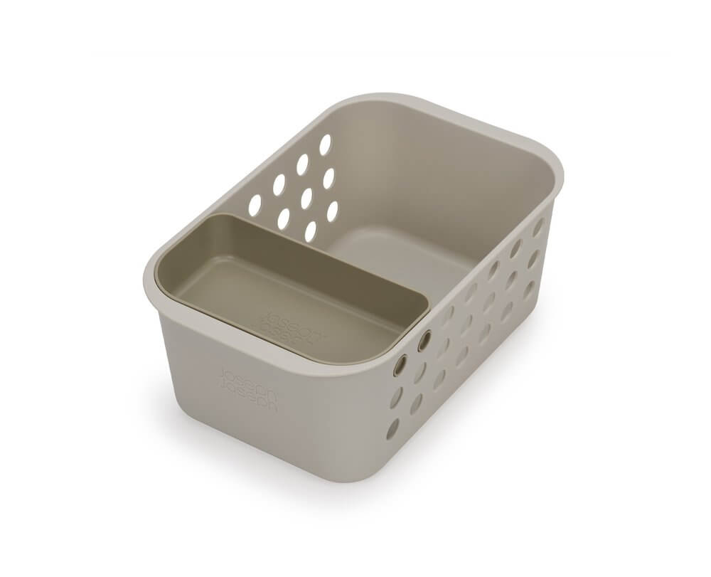 Joseph Joseph EasyStore Small Bathroom Storage Basket Ecru - BATHROOM - Squeegees and Cleaning - Soko and Co