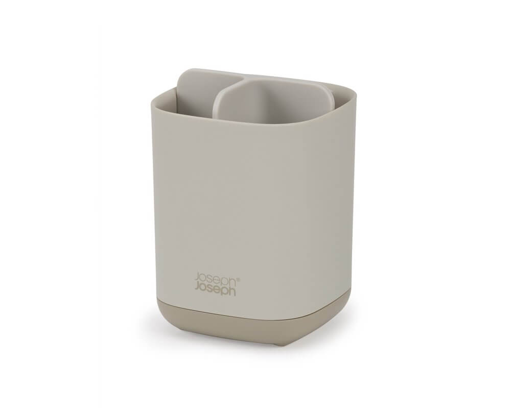 Joseph Joseph EasyStore Small Toothbrush Caddy Ecru - BATHROOM - Toothbrush Holders - Soko and Co