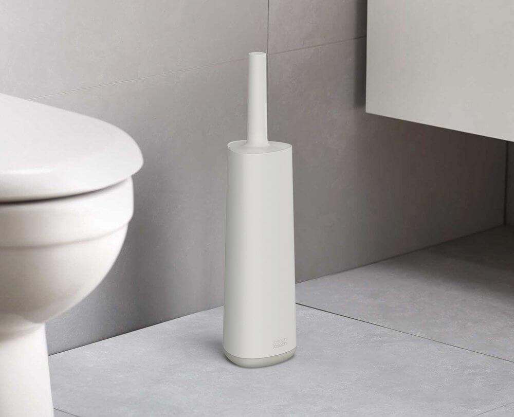 Joseph Joseph Flex 360 Advanced Silicone Toilet Brush Ecru - BATHROOM - Toilet Brushes - Soko and Co