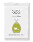 Joseph Joseph IW6 30L Transparent Custom-Fit Bin Liners 20 Pack - KITCHEN - Bin Liners - Soko and Co