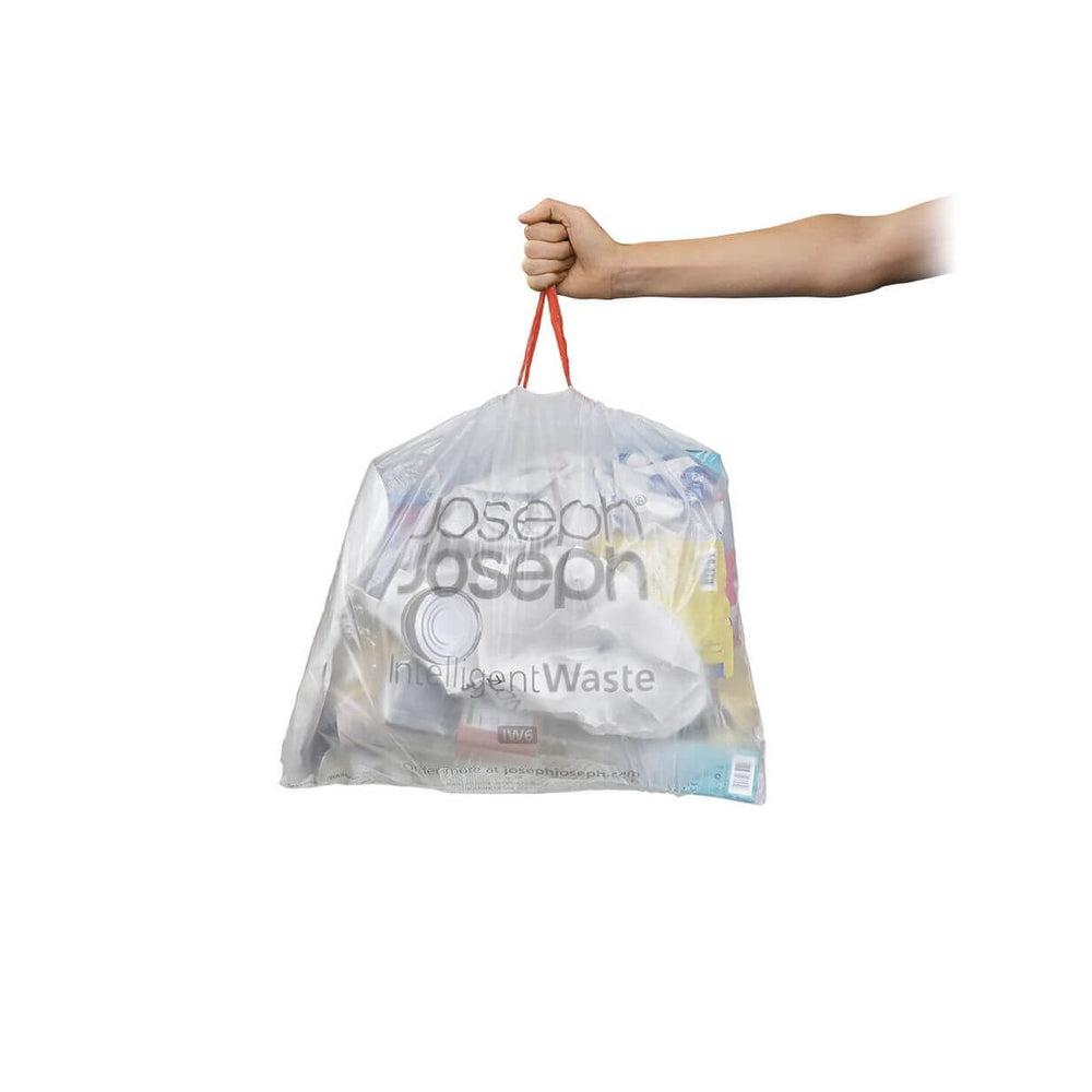 Joseph Joseph IW6 30L Transparent Custom-Fit Bin Liners 20 Pack - KITCHEN - Bin Liners - Soko and Co