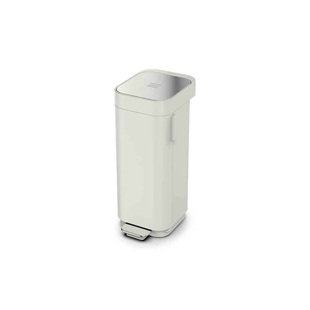 Joseph Joseph Porta 40L Pedal Kitchen Rubbish Bin Concrete Grey - KITCHEN - Bins - Soko and Co