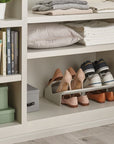 Joseph Joseph Shoe-In Large Tiered Shoe Rack Ecru - WARDROBE - Shoe Storage - Soko and Co