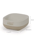 Joseph Joseph Slim Compact Soap Dish Ecru - BATHROOM - Soap Dispensers and Trays - Soko and Co