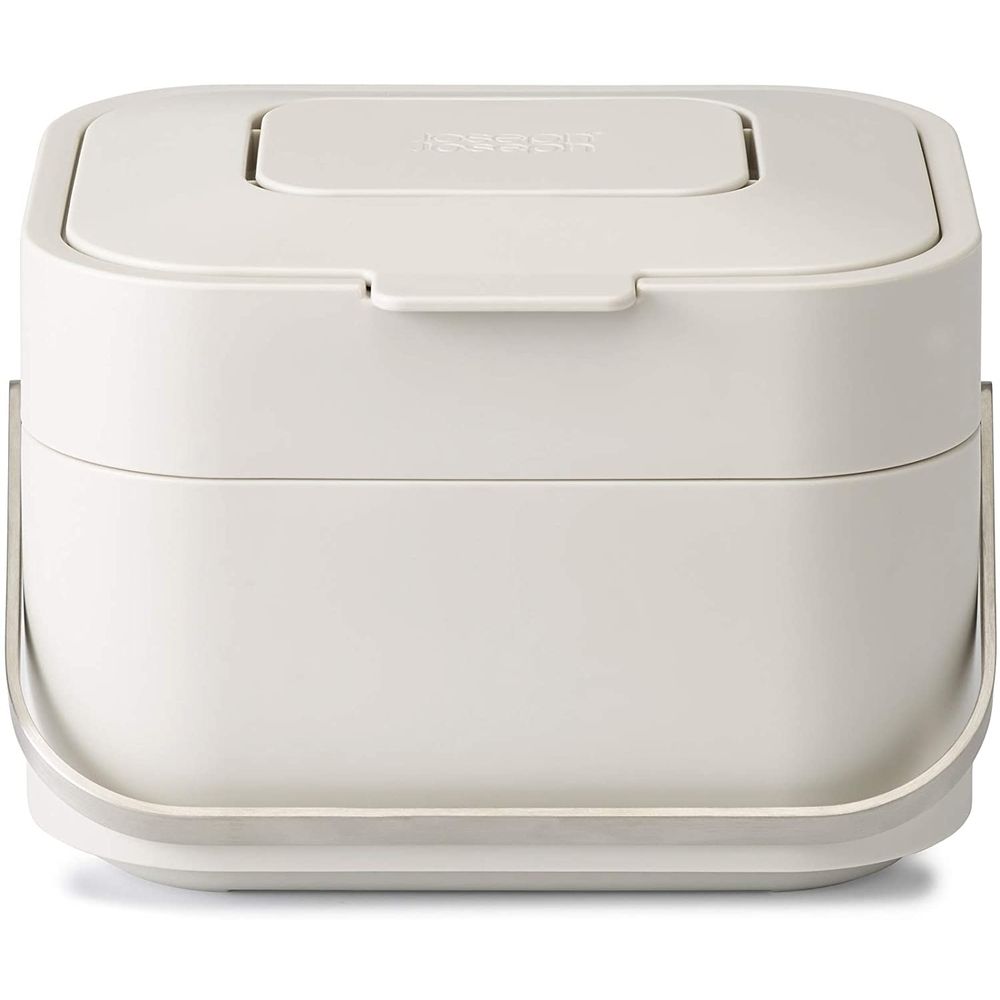 Joseph Joseph Stack 4L Kitchen Compost Bin White - KITCHEN - Bench - Soko and Co