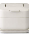 Joseph Joseph Stack 4L Kitchen Compost Bin White - KITCHEN - Bench - Soko and Co