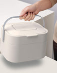 Joseph Joseph Stack 4L Kitchen Compost Bin White - KITCHEN - Bench - Soko and Co