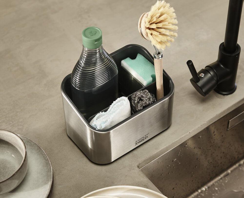 Joseph Joseph Surface Stainless Steel Sink Caddy - KITCHEN - Sink - Soko and Co