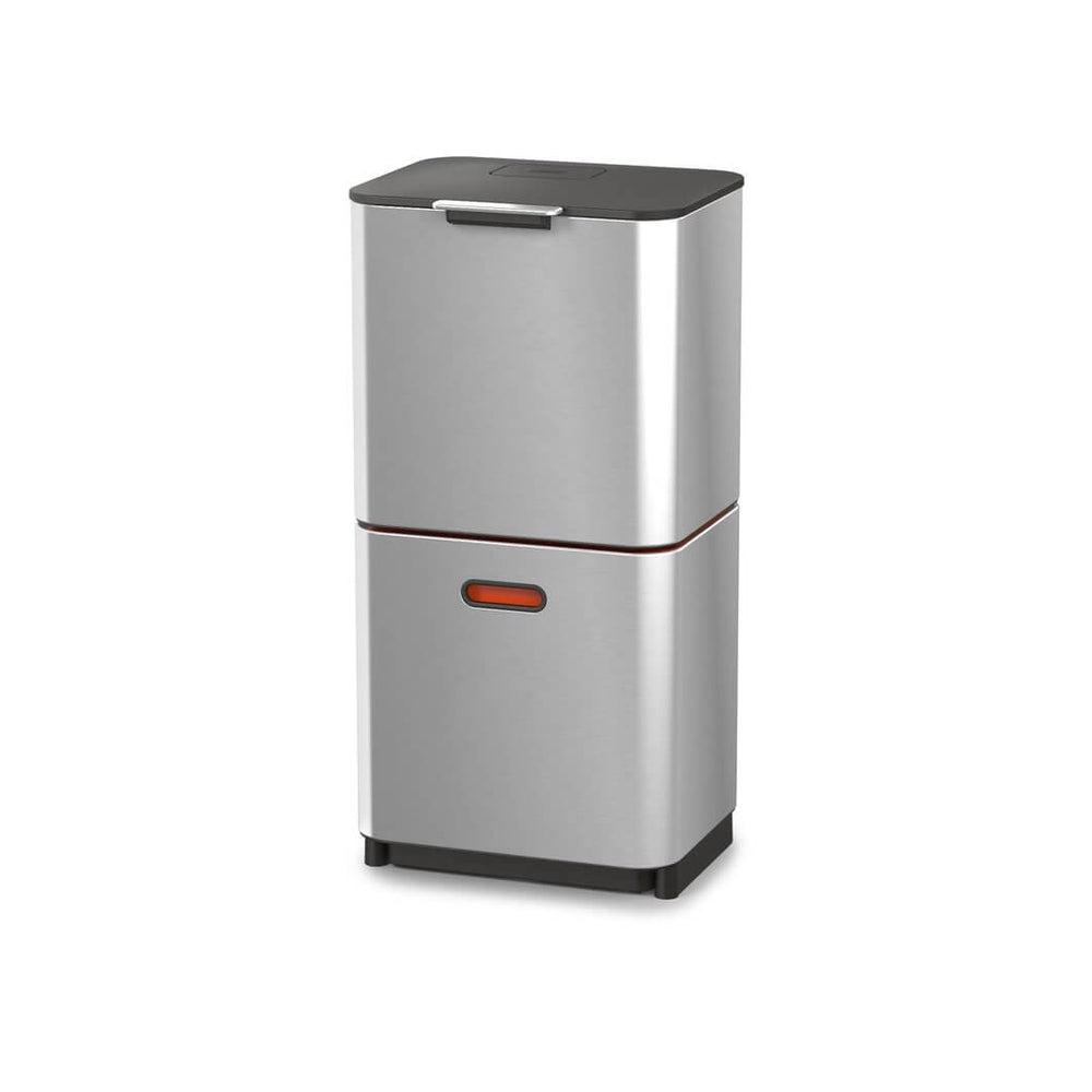 Joseph Joseph Totem Max 60L Stainless Steel Kitchen Recycling Bin - KITCHEN - Bins - Soko and Co