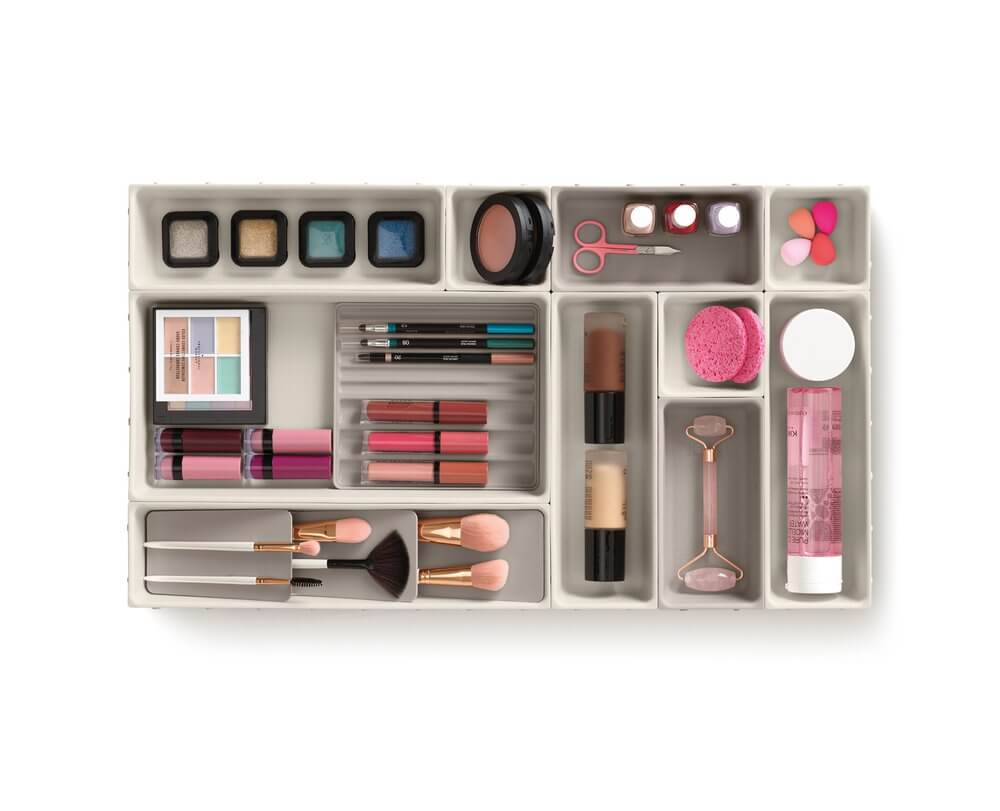 Joseph Joseph Viva 12 Piece Makeup Drawer Organiser - BATHROOM - Makeup Storage - Soko and Co