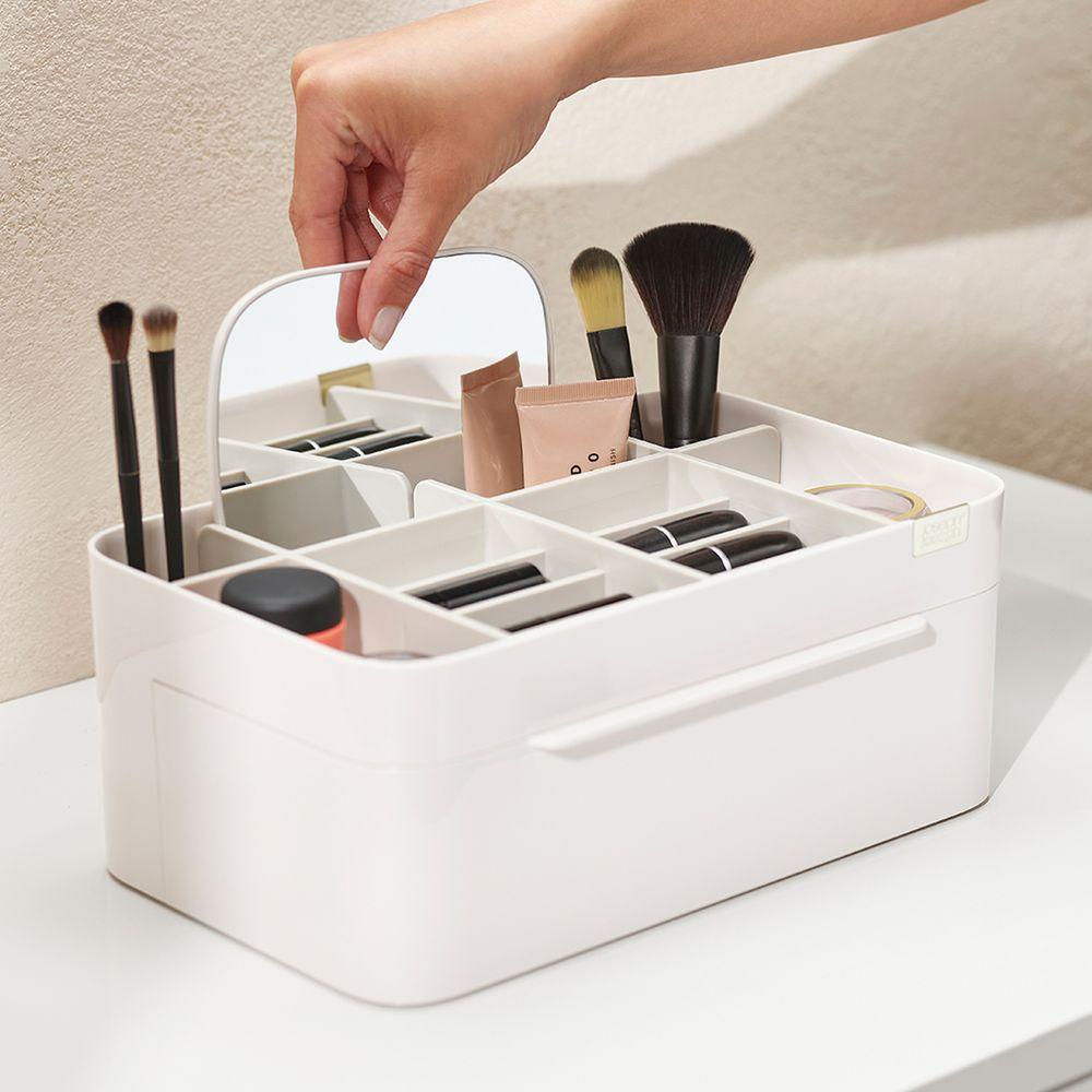 Joseph Joseph Viva Deluxe Makeup Organiser with Mirror - BATHROOM - Makeup Storage - Soko and Co