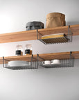 Kanguro Large Under Shelf Basket Matte Black - KITCHEN - Shelves and Racks - Soko and Co