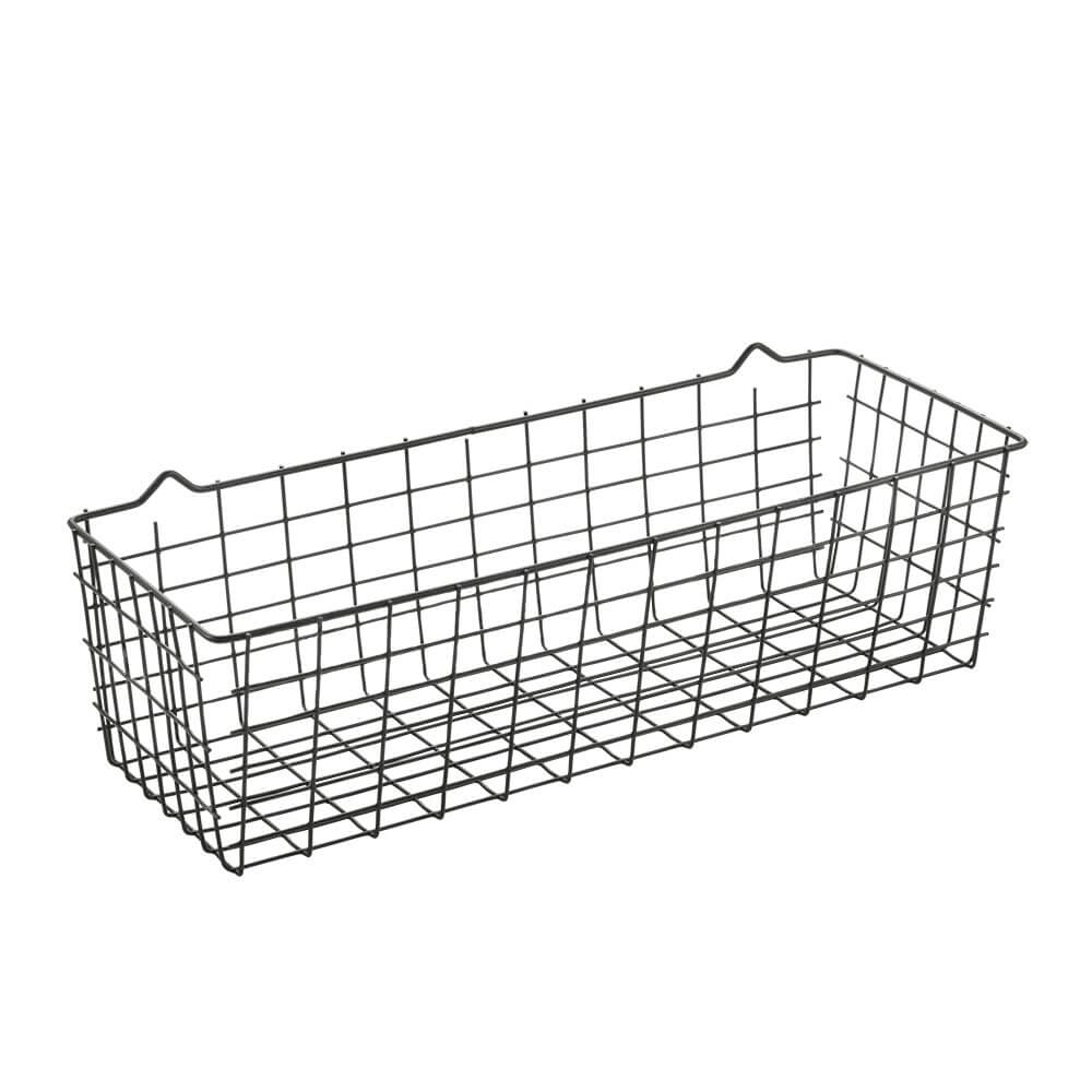 Koala Wall Mounted Handy Basket Matte Black - KITCHEN - Shelves and Racks - Soko and Co