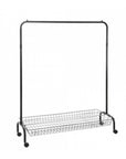 Large Clothes Rack Basket Black - WARDROBE - Garment Racks - Soko and Co