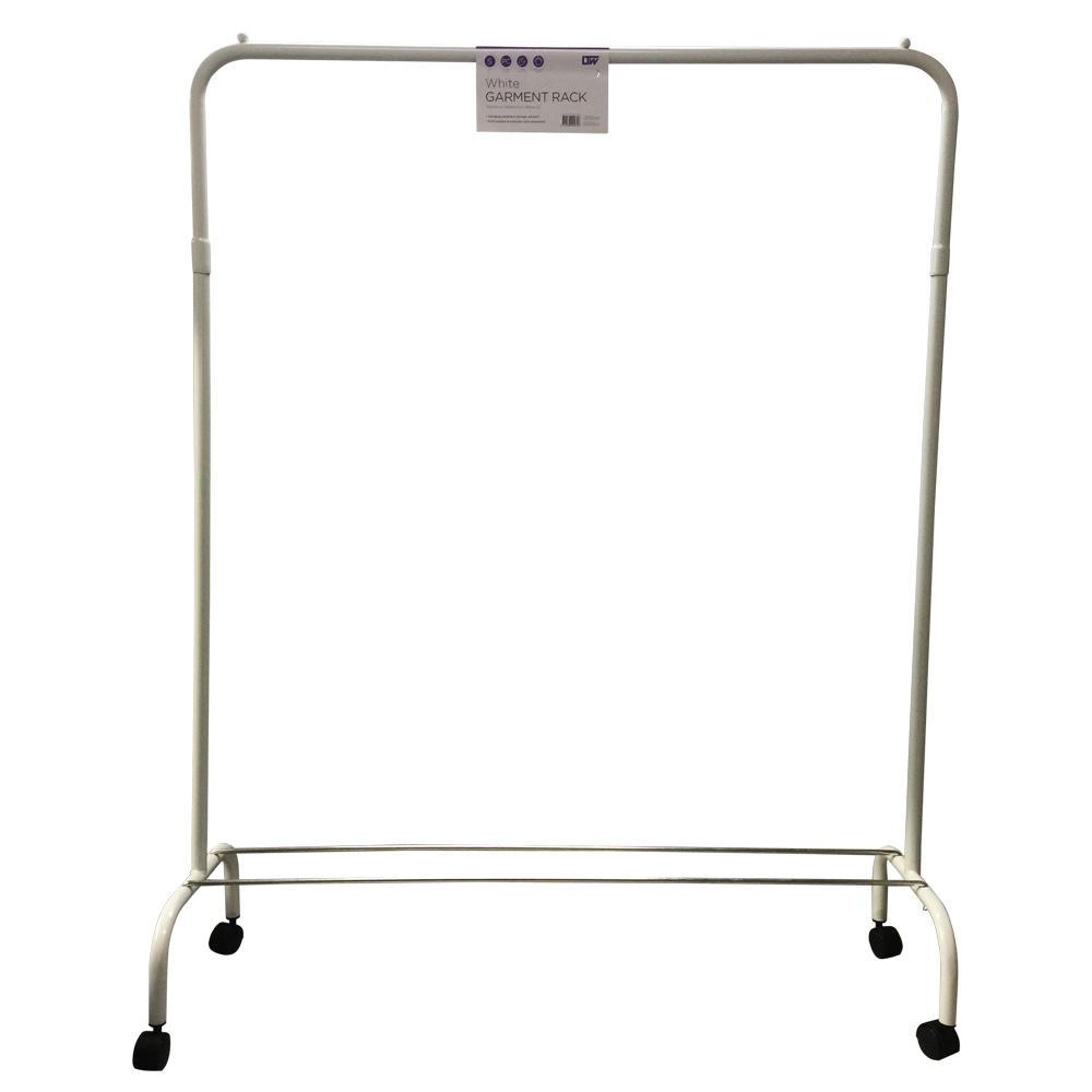 Large Heavy Duty Clothes Rack White - WARDROBE - Garment Racks - Soko and Co