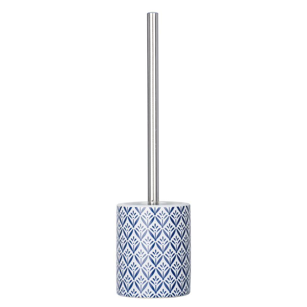 Lorca Ceramic Toilet Brush Blue - BATHROOM - Toilet Brushes - Soko and Co