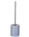 Lorca Ceramic Toilet Brush Blue - BATHROOM - Toilet Brushes - Soko and Co