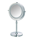 Lumi 5x LED Pedestal Makeup Mirror - BATHROOM - Mirrors - Soko and Co