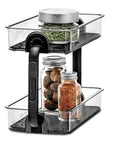 Madesmart 2 Tier Freestanding Spice Rack Carbon - KITCHEN - Spice Racks - Soko and Co