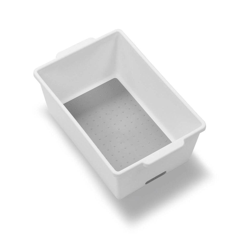 Madesmart Medium Deep Grip Base Storage Bin White - KITCHEN - Organising Containers - Soko and Co