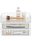 Madesmart Stackable Clear Tray - BATHROOM - Makeup Storage - Soko and Co