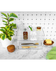 Madesmart Stackable Clear Tray - BATHROOM - Makeup Storage - Soko and Co