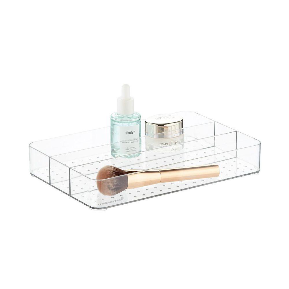 Madesmart Stackable Clear Tray - BATHROOM - Makeup Storage - Soko and Co