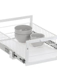 Medium Pull Out Pantry Drawer White - KITCHEN - Shelves and Racks - Soko and Co