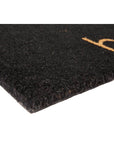 Natural Coir Doormat Black Home - HOME STORAGE - Accessories and Decor - Soko and Co