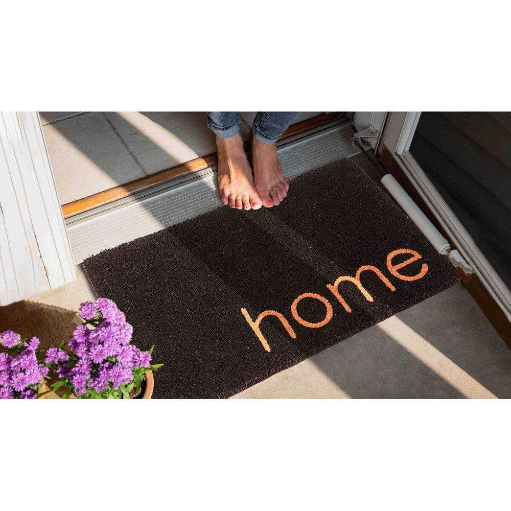 Natural Coir Doormat Black Home - HOME STORAGE - Accessories and Decor - Soko and Co