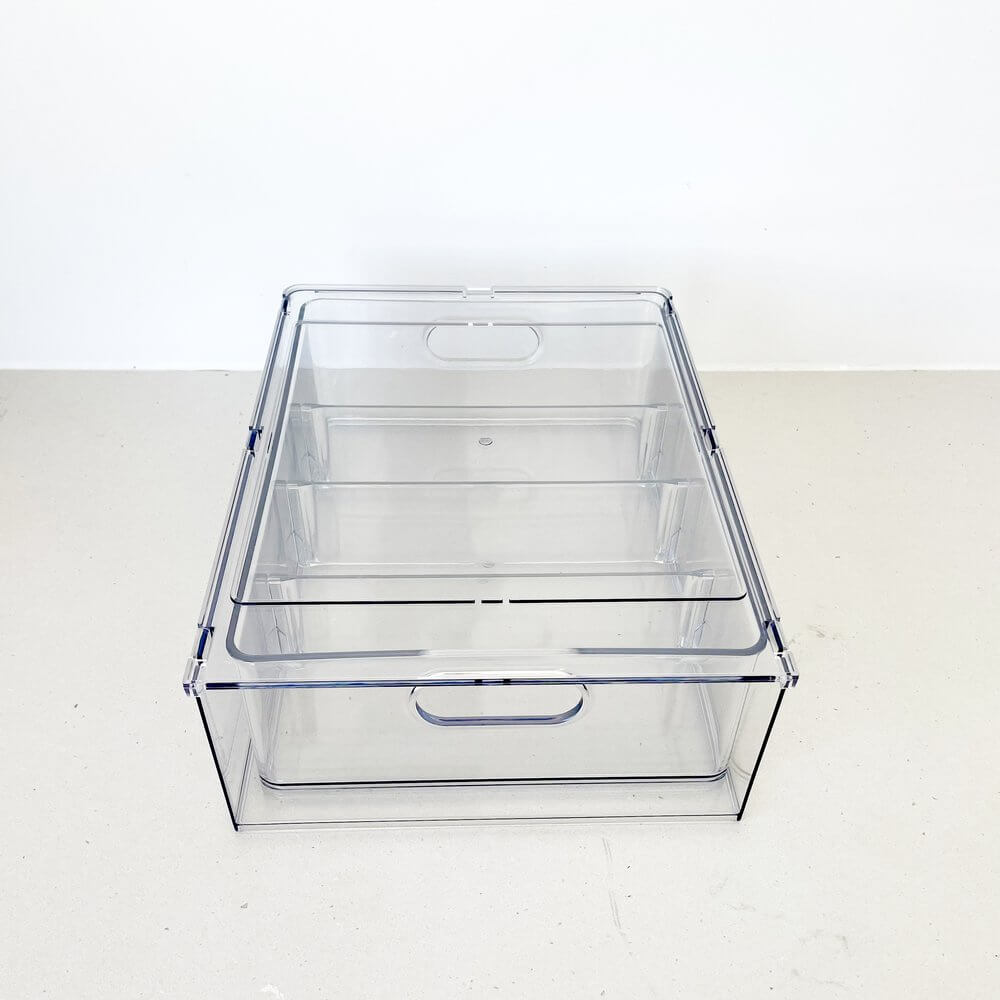 Nina 6L Stackable Divided Acrylic Drawer - KITCHEN - Fridge and Produce - Soko and Co