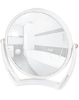 Noale 5x Folding Handheld Makeup Mirror White - BATHROOM - Mirrors - Soko and Co