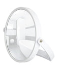 Noale 5x Folding Handheld Makeup Mirror White - BATHROOM - Mirrors - Soko and Co