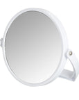 Noale 5x Folding Handheld Makeup Mirror White - BATHROOM - Mirrors - Soko and Co