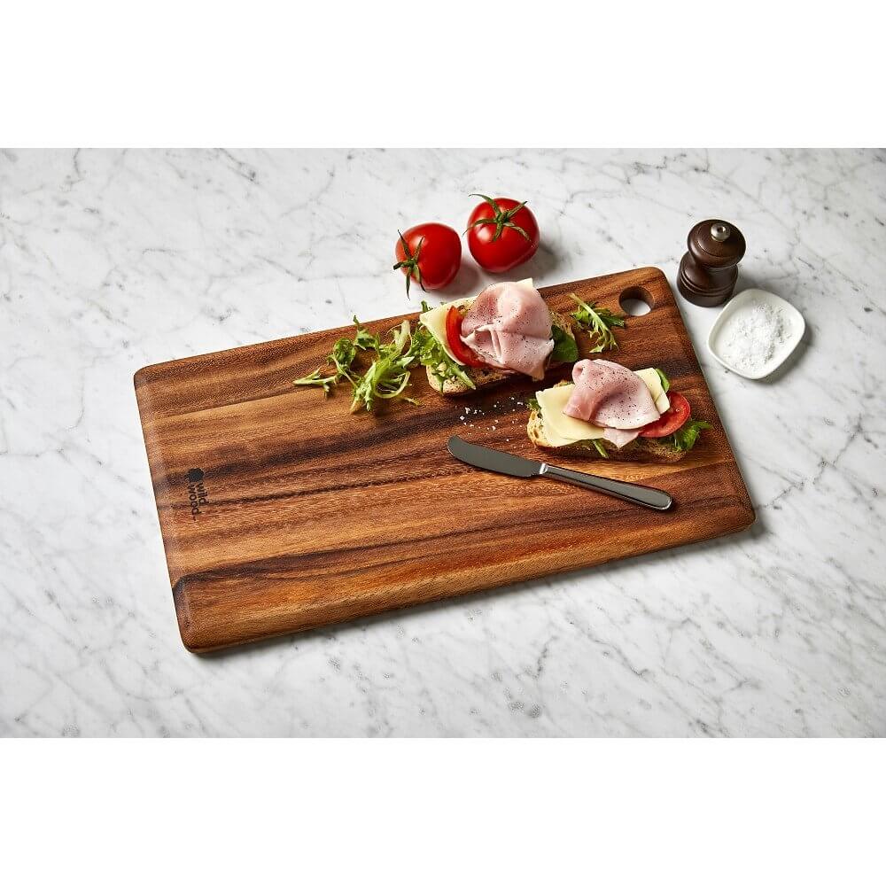 Noosa Rectangular Acacia Chopping Board Medium - KITCHEN - Bench - Soko and Co