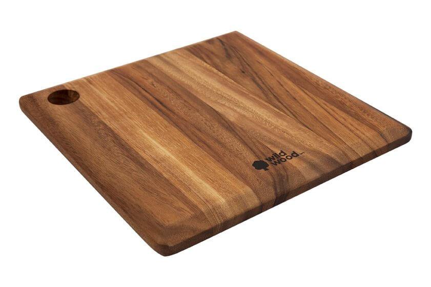 Noosa Square Acacia Chopping Board Small - KITCHEN - Bench - Soko and Co