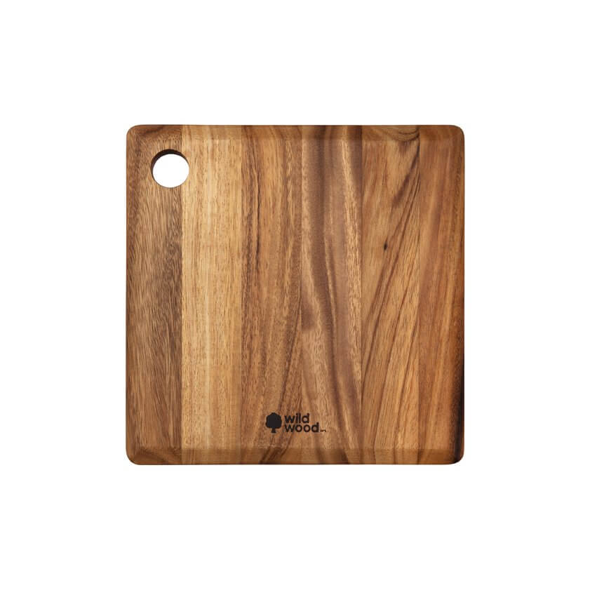 Noosa Square Acacia Chopping Board Small - KITCHEN - Bench - Soko and Co