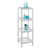 Norway 4 Tier Shelving Unit White Wash - HOME STORAGE - Shelves and Cabinets - Soko and Co