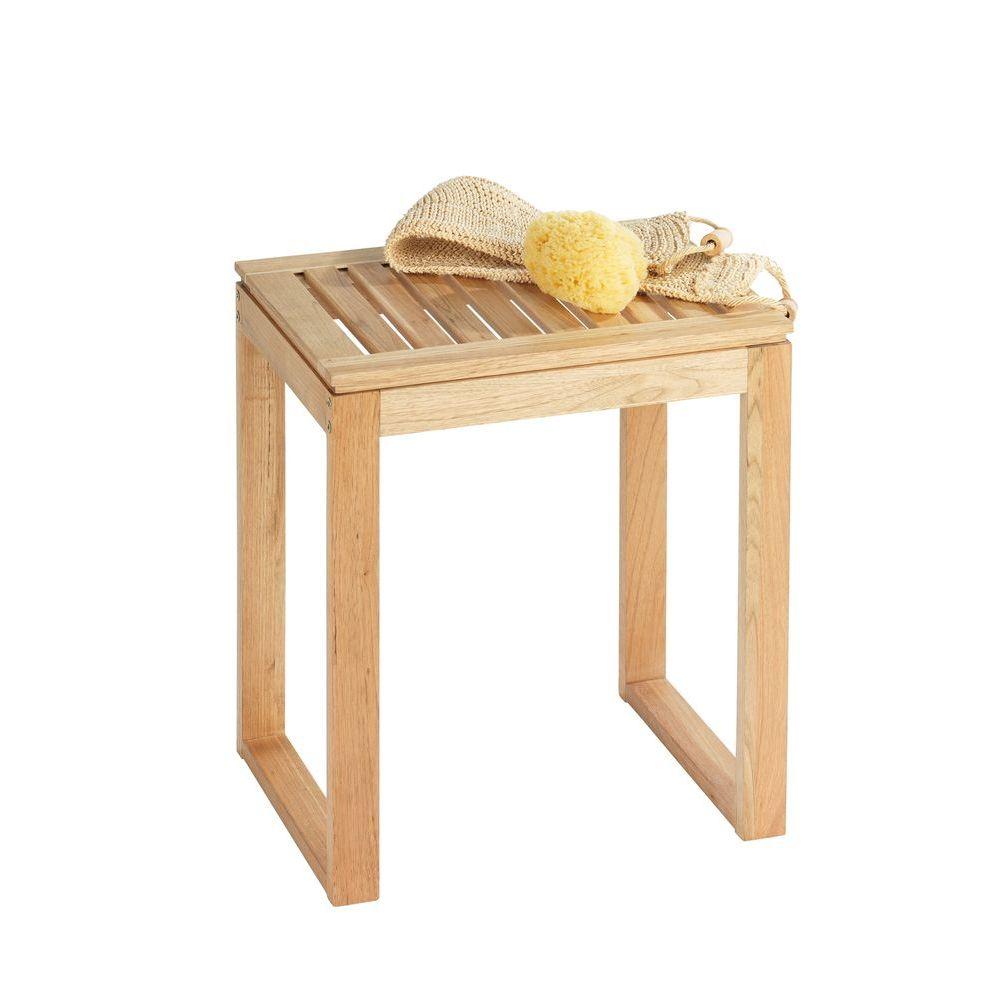 Norway Bath Stool Walnut - BATHROOM - Safety - Soko and Co